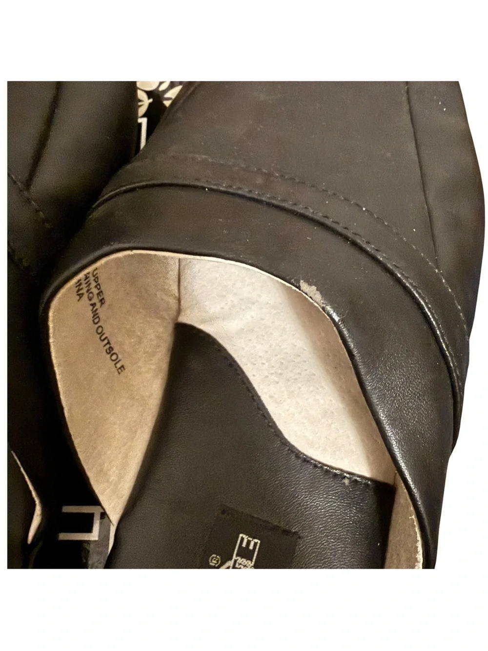 Clima Tex Slippers House Shoes Men’s Size 9 EEE Leather Lining Black Loafers NIB
